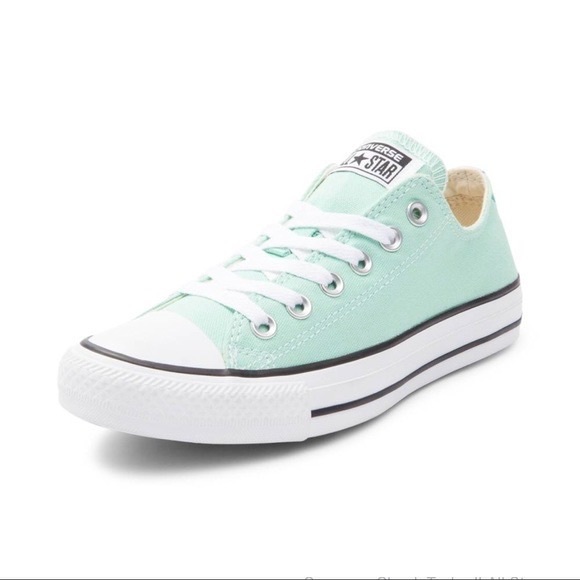 Converse low top light blue, aqua, ice mint color - Picture 9 of 9
